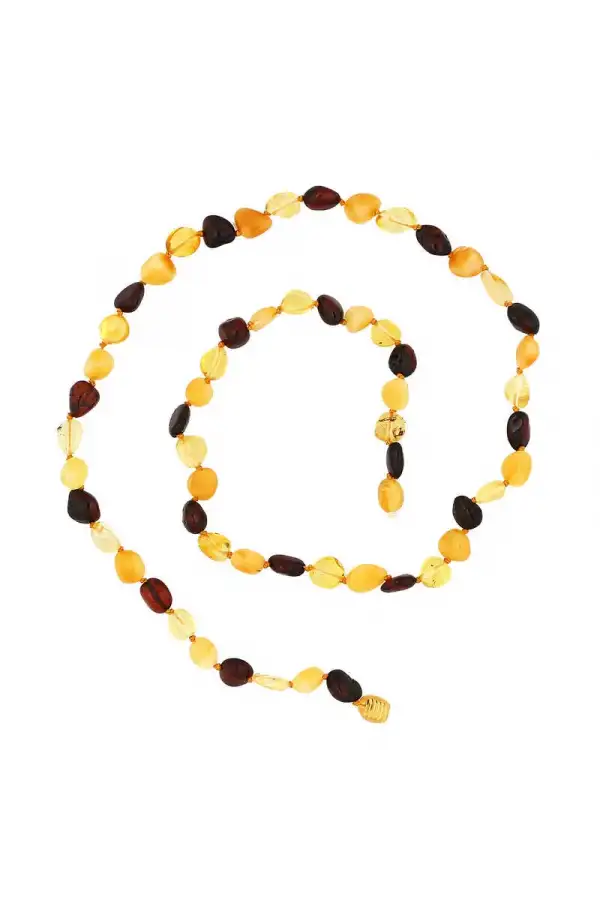 Yetişkin Damla Kehribar Kolye