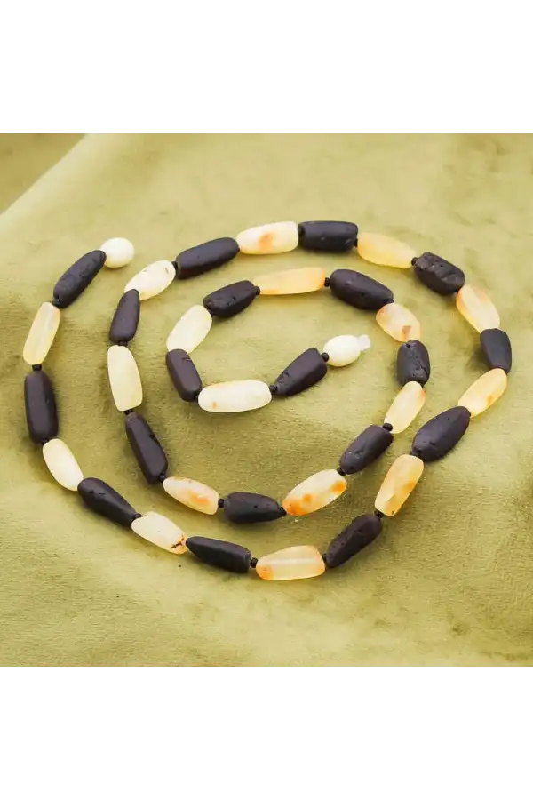 Yetişkin Damla Kehribar Kolye