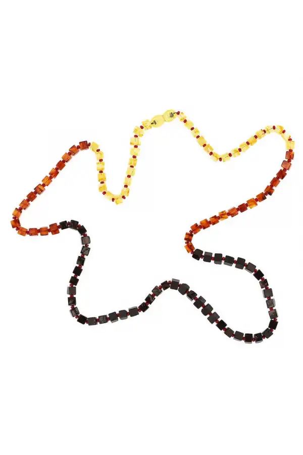 Yetişkin Damla Kehribar Kolye