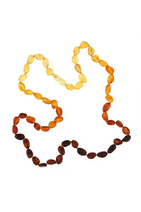 Yetişkin Damla Kehribar Kolye