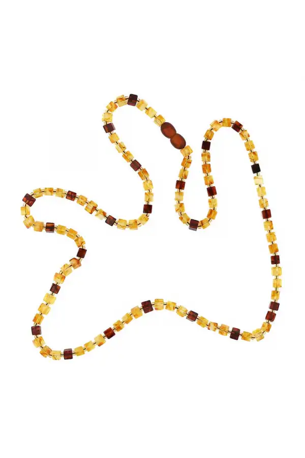 Yetişkin Damla Kehribar Kolye