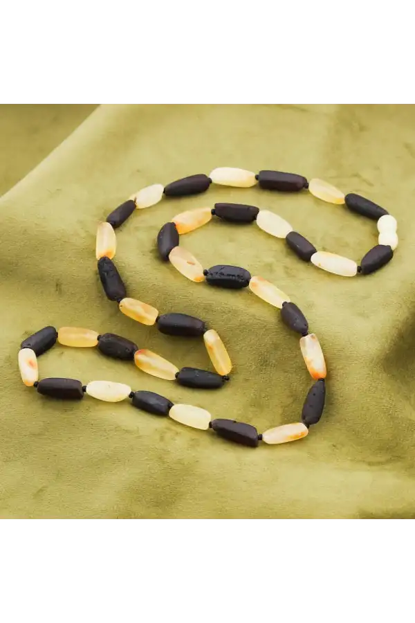 Yetişkin Damla Kehribar Kolye