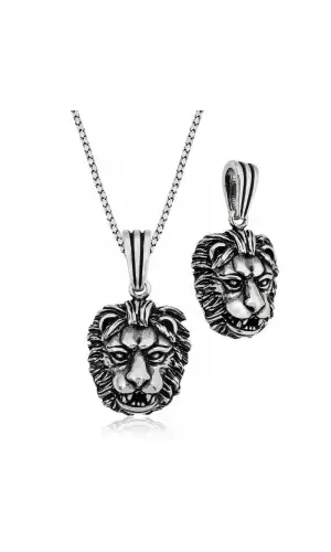 ​Gümüş Aslan Kolye