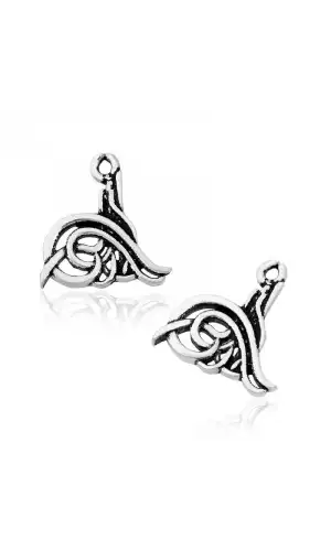 ​Gümüş Tuğra Tesbih Püskül Ucu