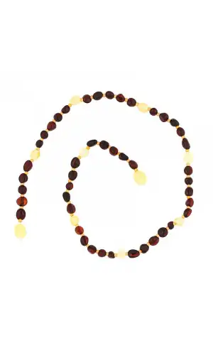 Bebek Damla Kehribar Diş Kolye