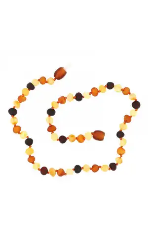 Bebek Damla Kehribar Diş Kolye