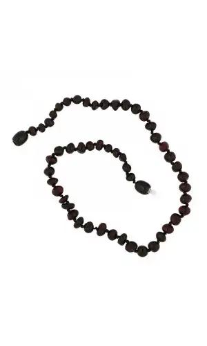 Bebek Damla Kehribar Diş Kolye