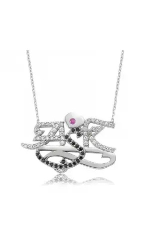 Gümüş Aşk Bayan Kolye