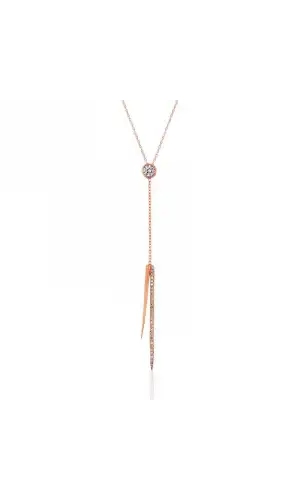 Gümüş Çubuk Bayan Kolye