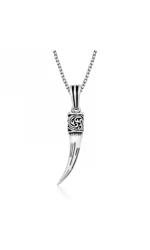 Gümüş Fil Dişi Kolye