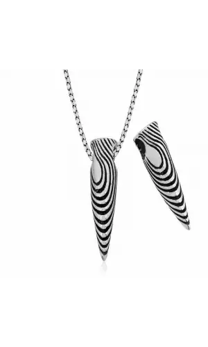 Gümüş Kurşun Kolye