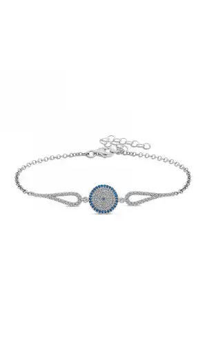 Gümüş Nazar Bayan Bileklik