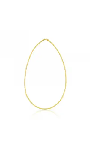 Gümüş Taşlı File Bayan Kolye