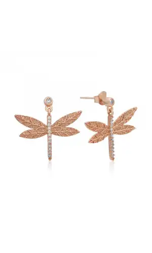 Gümüş Yusufçuk Küpe