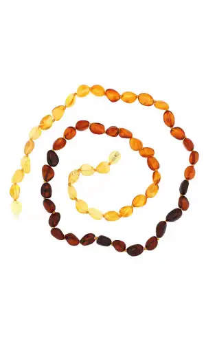 Yetişkin Damla Kehribar Kolye