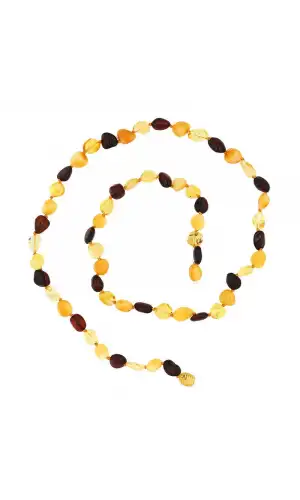 Yetişkin Damla Kehribar Kolye