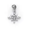 Gümüş Kar Tanesi Bayan Kolye