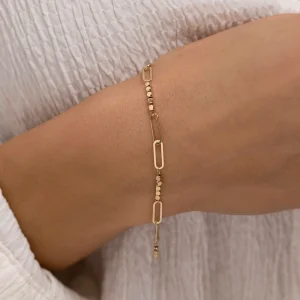 Dorika Ataç Minimal Altın Bileklik