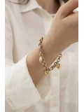 Charmlı Altın Bileklik