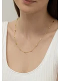 Minimal Küp Altın Zincir