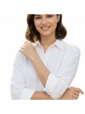 Nisera Evia Unisex Pırlanta Ataç Minimal Bileklik