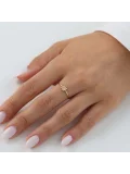 Nisera Güneş Minimal Altın Yüzük