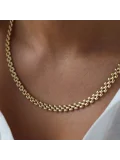 Nisera Harmoni Altın Choker Zincir