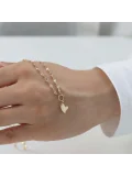 Nisera Kelebek Zincir Kalpli Kolye