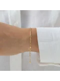 Nisera Lapis Minimal Altın Bileklik