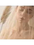 Nisera Minimal Pearl Altın Kolye