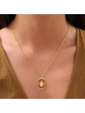 Nisera  Troy Altın Kolye