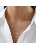 Nisera Yıldız Minimal Altın Kolye