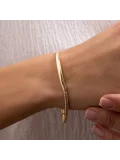 Unisex Model Altın Künye