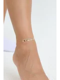 Yıldızlı Minimal Altın Halhal