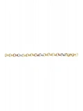 DOÇ ZİNCİR ÜÇ RENK (ROSE,YEŞİL,BEYAZ) BİLEKLİK