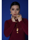 Grace Etnik Altın Kolye
