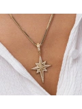 Klipsli Charm Kuzey Yıldızı