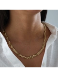 Nisera Harmoni Altın Choker Zincir