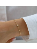 Nisera Star Minimal Altın Bileklik