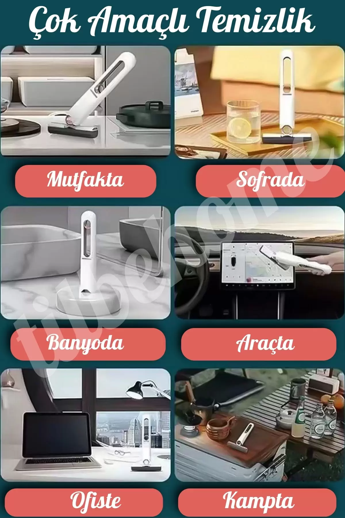 Taşınabilir Mini Mop Paspası Islak Kuru Temizlik Süngeri Mutfak Tezgahı Pencere Cam Zemin Silme