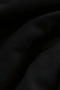Kadın Baskılı Tişört Kısa Kol Bisiklet Yaka T-shirt - Siyah