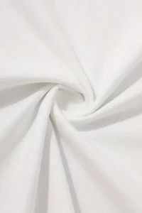 Erkek Sarj %1 Baskılı T-Shirt Kısa Kol Bisiklet Yaka Regular Fit Tişört - Beyaz
