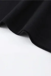 Erkek Baskılı T-Shirt Kısa Kol Bisiklet Yaka Regular Fit Rahat Kalıp Tişört - Siyah