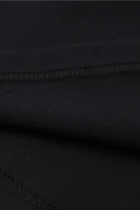 Erkek Baskılı T-Shirt Kısa Kol Bisiklet Yaka Regular Fit Rahat Kalıp Tişört - Siyah