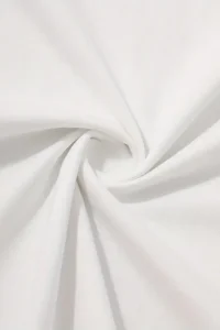 Erkek Kısa Kol Yazlık Tişört Bisiklet Yaka Baskılı Oversize T-Shirt - Beyaz