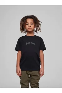 Çocuk Unisex Baskılı T-Shirt - Siyah