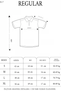 Erkek polo Yaka tişört Slim Fit Pike Çizgili  Kısa kol T-Shirt - Lacivert