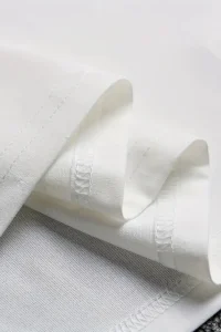Erkek PERFECTLY Baskılı Tişört Bisiklet yaka yazlık Kısa Kol t-shirt - Beyaz