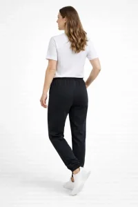 Kadın Jogger Eşofman Altı , Cepli, Paça Lastilkl ,Spor Pantolon - Siyah