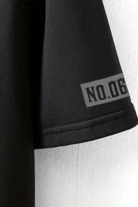 Erkek Baskılı T-Shirt Kısa Kol Bisiklet Yaka Regular Fit Yazlık Tişört - Siyah